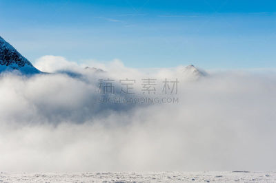hintertux glacier,齐勒谷,天空,度假胜地,冬季运动,水平画幅,雪,无人,户外,云景