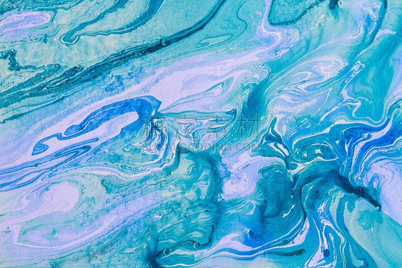 纹理效果,紫罗兰,涂料,背景,蓝色,抽象,石油工业,创造力,水