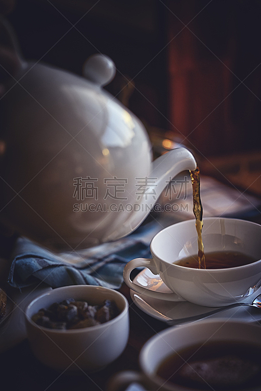 杯,红茶,垂直画幅,茶树,热饮,饮料,大吉岭,花茶,白色,下午茶