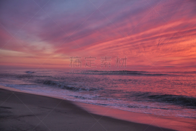 海滩,黎明,海岸安全人员,天空,水平画幅,沙子,柯德角,无人,东汉姆,户外