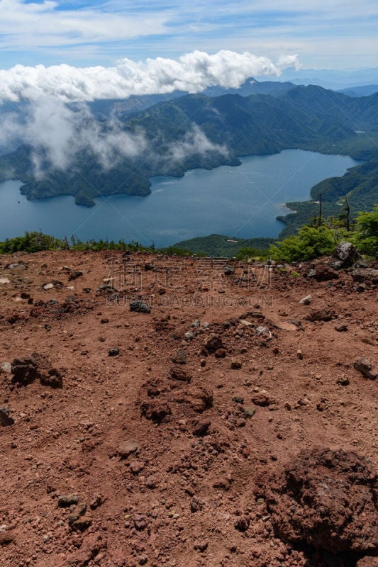 中禅寺湖,山,摄像机拍摄角度,自然,日光市,垂直画幅,图像,日光国家公园,无人,夏天