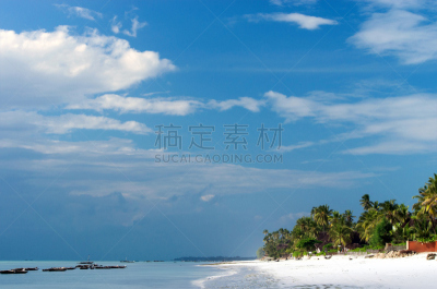海滩,鸡尾酒,渔船,水,天空,美,水平画幅,云,沙子,无人