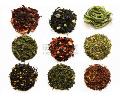 茶树,多样,薄荷茶,水平画幅,无人,干花,健康,煎茶,干的,饮料