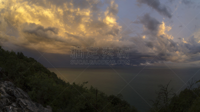 暴风雨,亚得里亚海,在上面,修改系列,天空,气候,夏天,光,气候与心情,高处