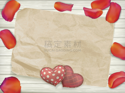 木制,情人节,盘子,数字10,玩具,玫瑰花瓣,七夕节,可爱的,浪漫,干花