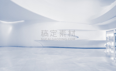 现代,室内,办公大楼,空的,大理石装饰效果,大理石,地板,走廊,门厅,天花板