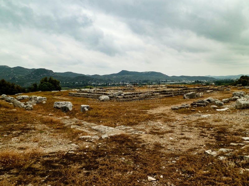 阿斯班度古城,地形,罗马圆形剧场,土耳其,自然美,纪念碑,圆形剧场,古董,水平画幅,安纳托利亚