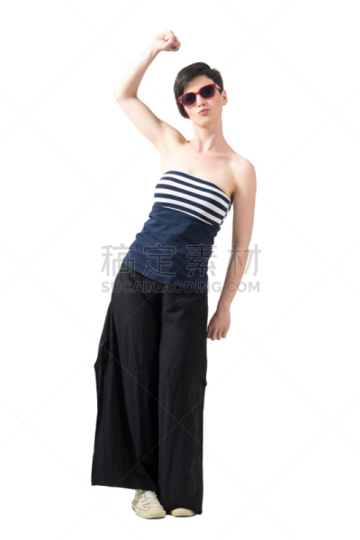 女人,可爱的,衣服,拳头,太阳镜,手臂,垂直画幅,四肢,夏天,现代