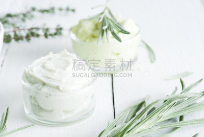 化妆用品,面霜,药膏,护手霜,薄荷醇,亮色调,去角质,医学样本,百里香,留白