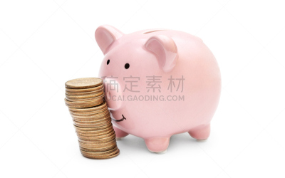 小猪扑满,白色,储蓄,水平画幅,银行,盒子,保险箱,安全,经济,效率