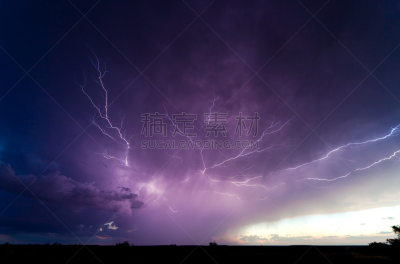 风暴追逐者,台风,季候风,暴雨,天空,暴风雨,水平画幅,夜晚,云景,活力