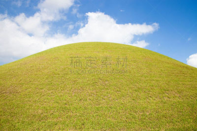 坟墓,过去,世界遗产,云,图像,草,著名景点,无人,韩国,旅游目的地
