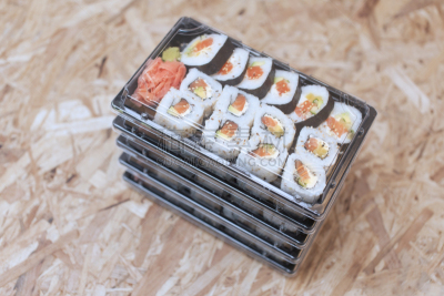 寿司,图像,鱼浆,塑料容器,方便食品,外卖食品,水平画幅,无人,2015年,日本食品