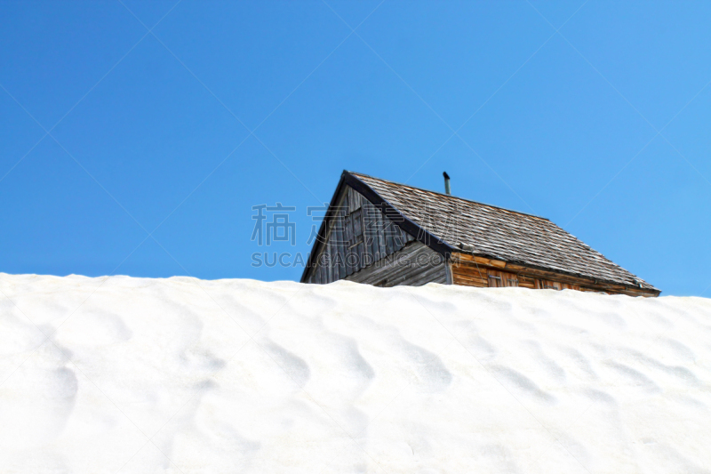 木材,雪,地形,风景,小屋,环境,奥地利,天气,达特施泰因山脉,休闲活动