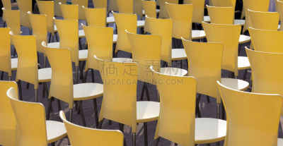 座位,汽车头枕,成一排,水平画幅,橙色,无人,椅子,夏天,户外,塑胶