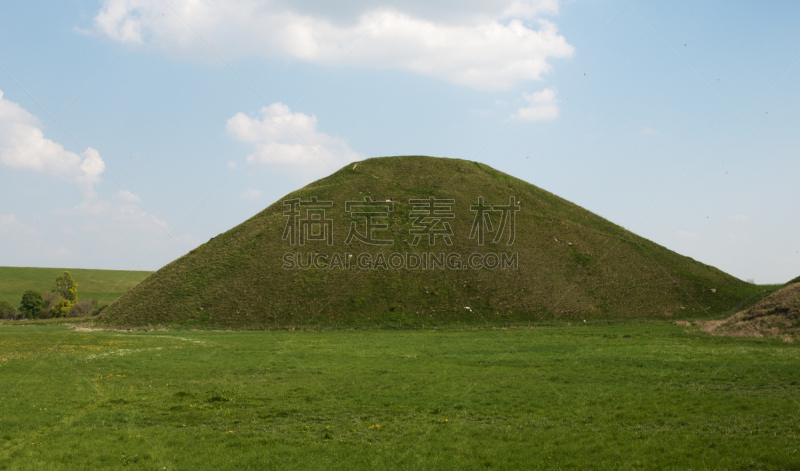 山,纪念碑,水平画幅,埃夫伯里,无人,人造,英格兰,凯尔特风格,过去,堆