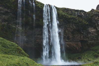 风景,seljalandsfoss waterfall,冰岛国,苏格兰高地,自然美,旅途,著名景点,瀑布,户外,北