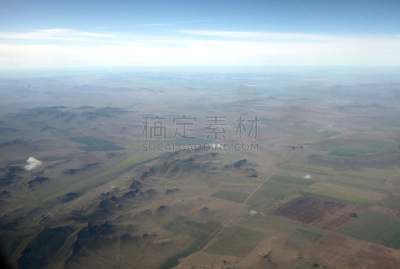 乌兰巴托,热尔省,蒙古,半干旱,蠢人,原始主义,东欧大草原,水平画幅,贫瘠的,无人