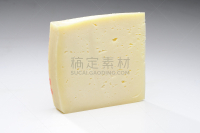 奶酪,白色背景,齐亚戈干酪,奶制品,白色,水平画幅,无人,意大利,摄影