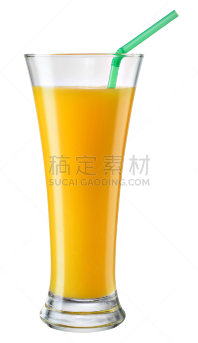 背景分离,玻璃杯,白色,橙汁,分离着色,饮料,剪贴路径,清新,食品,橙色