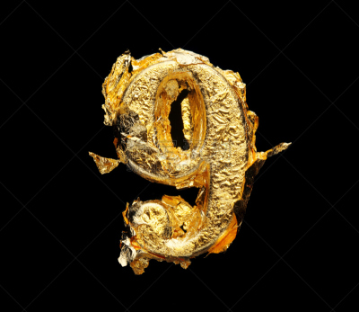 金叶,字母,数字,粗糙的,古董,水平画幅,无人,古典式,金属,凌乱