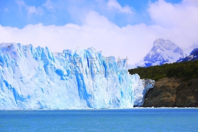阿根廷湖,巴塔哥尼亚,大特写,色彩鲜艳,风景,埃尔卡拉法特,圣克鲁斯省,冰川,著名自然景观