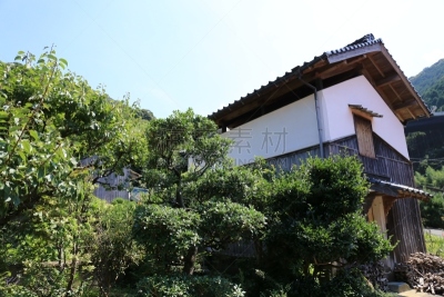 传统,日本,房屋,库那河,哈吉,小农地,山口县,和室,江户时代,屋顶横梁