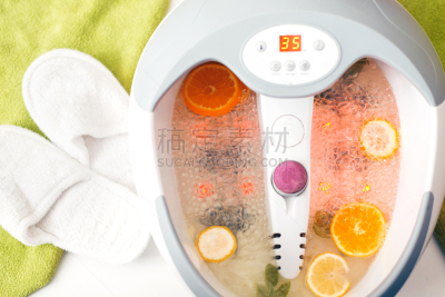 spa美容,足,水,替代疗法,辅导讲座,四肢,腿,泡泡,清新