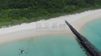 岛,宫崎市,热带气候,图像,海洋,美,太平洋,无人机,无人,海岸线