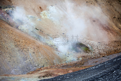 兰德玛纳,火山地形,冰岛国,水,美,水平画幅,无人,苔藓,夏天,户外