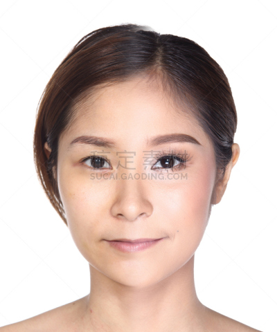 粉刺,彩妆,皮肤,发型,鼹鼠,女人,改变,拒绝,微笑