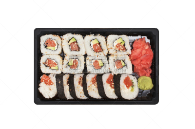 寿司,图像,外卖食品,水平画幅,塑料容器,方便食品,无人,日本食品,一个物体,鱼浆
