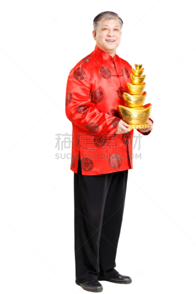 官吏,春节,老年男人,中国对联,铸锭,垂直画幅,新的,白色,中国,传统服装