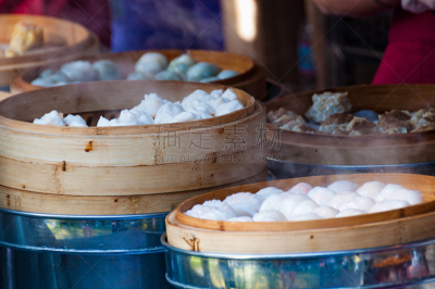 中式小笼包,街头食品,货摊,肉,中式外卖,商人,悉尼,选择对焦,格子烤肉,新南威尔士