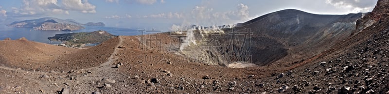 火山,山,帕那瑞亚,喷硫火山口,结壳熔岩,黑曜石,丽巴瑞群岛,波佐利,伊奥利亚群岛,喷气孔