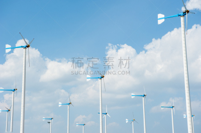 蓝色,风轮机,环境,背景,能源,天空,多代家庭,风,气候,水平画幅