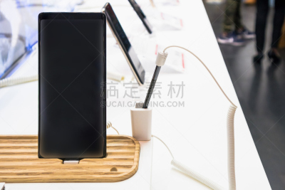 商店,手机,新的,智慧,顾客,图形界面,现代,白色,技术,计算机