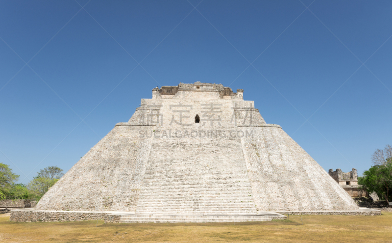 Ancient Mayan Pyramid of the Uxmal, Mérida, Yucatan, Mexico