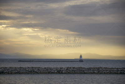 灯塔楼,光,棚,佛蒙特,美国,水平画幅,无人,张伯伦湖,建筑外部,户外