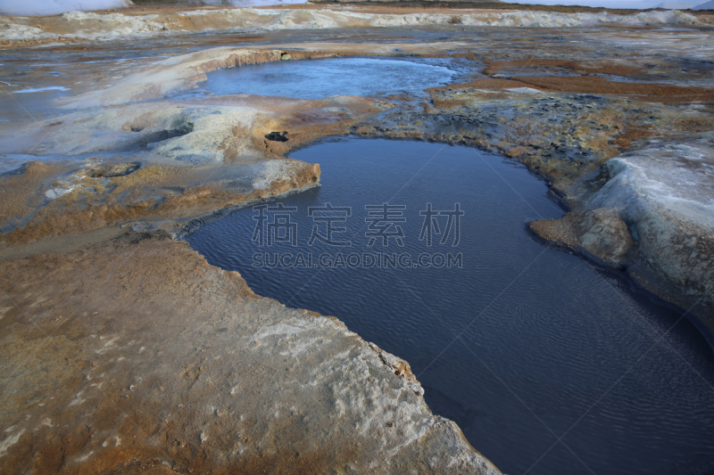 纳马费加地热区,冰岛国,温泉,欧洲,hverir地热区,居住区,喷硫火山口,波佐利,mud pot,硫磺