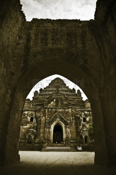 蒲甘,大门,寺庙,下下签,娘乌镇,达玛央吉塔,蒲甘建筑艺术园,垂直画幅,纪念碑,缅甸