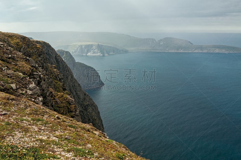 玛姬罗雅岛,北角（新西兰）,挪威,水,天空,北角,水平画幅,无人,旅行者,夏天