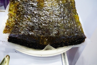 海草,干的,脆,水笔,红藻,紫菜,高视角,素食,图像,彩色图片