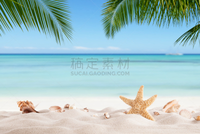 海洋,海滩,夏天,沙子,运动模糊,背景,贝壳,加勒比海地区,天空,水平画幅