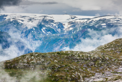 山,自然美,地形,voringsfossen,奇迹石,杰拉格山,埃德峡湾,北峡湾,哈当厄尔峡湾,布里克斯代伦冰川