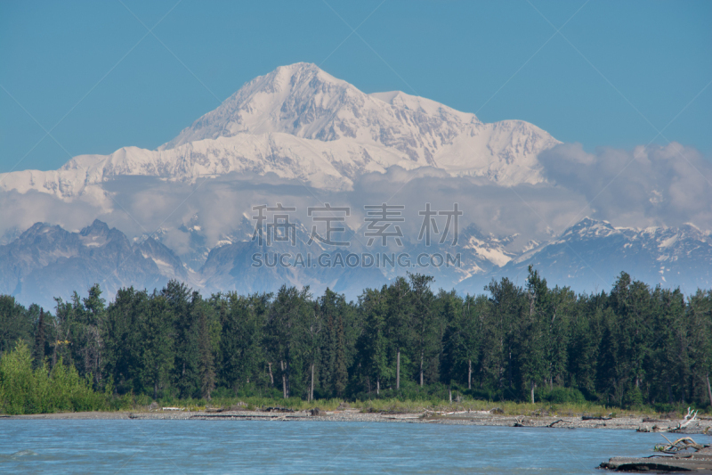 威廉麦金利,麦金利峰,山,塔基那,水平画幅,地形,岩石,户外,2015年,山顶