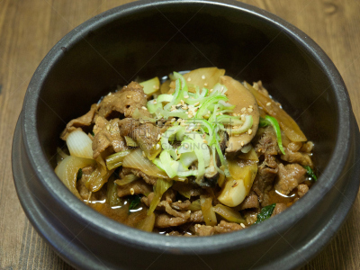 韩式烧牛肉,韩国食物,米果,米饼,韩语,日本料理,筷子,水平画幅,形状,无人