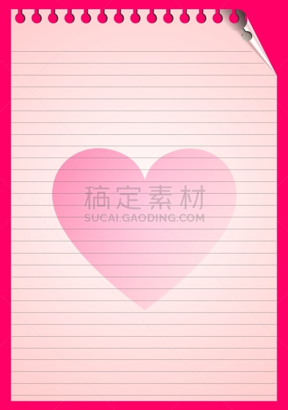 情书,留言板,速写本,红色背景,个人随身用品,垂直画幅,留白,消息,无人,绘画插图