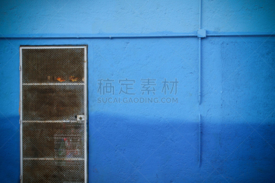 蓝色,圣路卢卡斯,围墙,洛斯卡沃斯,水平画幅,乡村,超级市场,城市,绿松石色,拉丁美洲