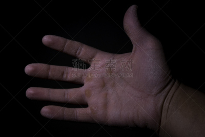 手,破碎的,部分,水平画幅,人体,男人,成年的,摄影,工作,美容
